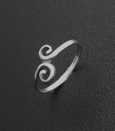 Sterling Silver Spirals Ring