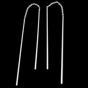 Long Stick Thread Earring