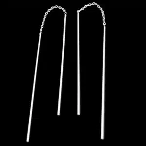 Long Stick Thread Earring