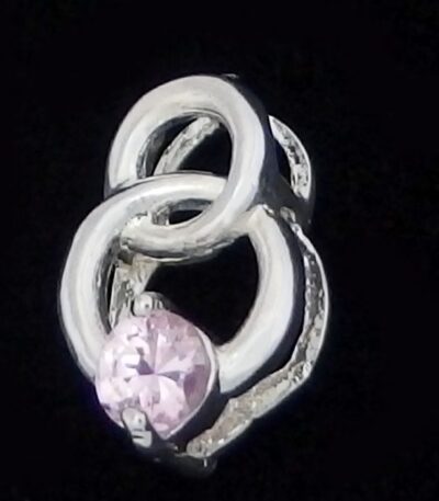 Cubic zirconia pendant necklace