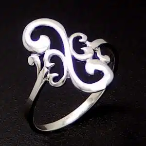 Swirl Koru Ring