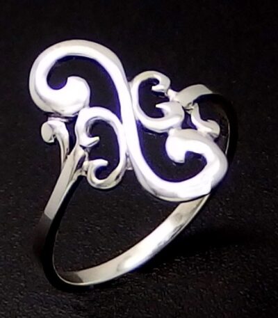 Swirl Koru Ring