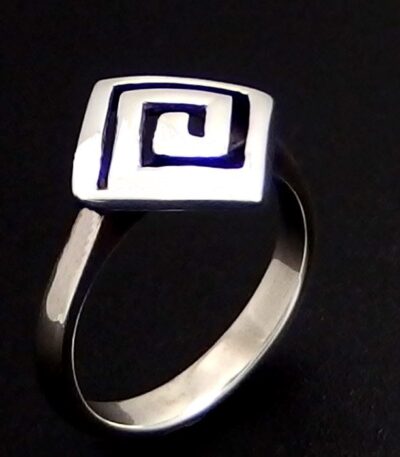 Sterling Silver Spiral Ring NZ