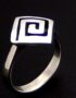 Sterling Silver Spiral Ring NZ