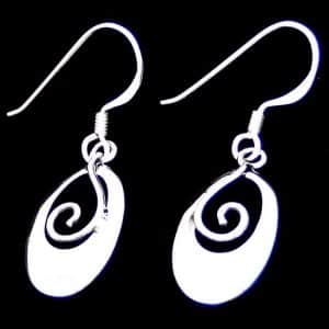 New Zealand silver earrings