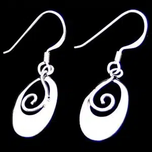New Zealand silver earrings