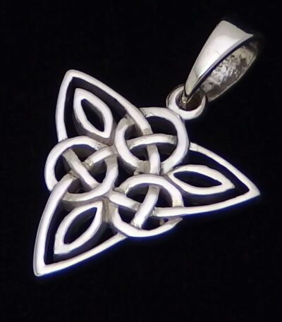 Silver Celtic necklace