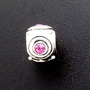 sterling silver charms pink