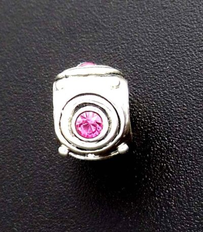 sterling silver charms pink