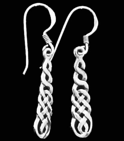 Sterling silver Celtic earrings