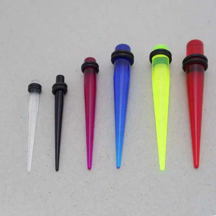 UV Straight Ear Stretchers Ear stretcher jewellery NZ