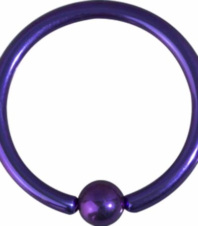 Titanium Ball Closure Ring