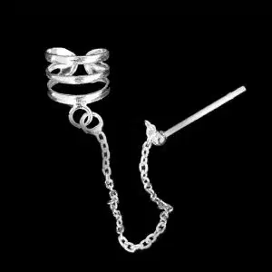 Silver ear cuff jewellery NZ