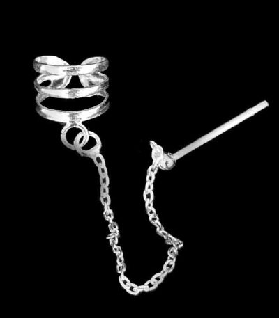 Silver ear cuff jewellery NZ