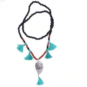 Leaf Gypsy Tassel Necklace