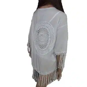 Crochet Doily Bohemian Kimono