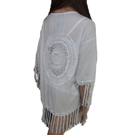 Crochet Doily Bohemian Kimono