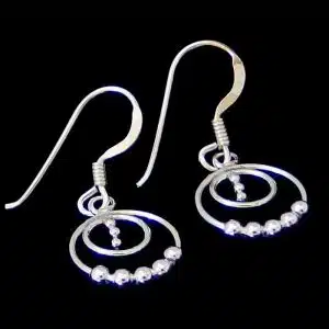 Small Dangle Earrings Silver NZ