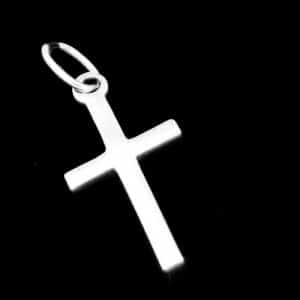 Christian-Silver- Cross- Necklace