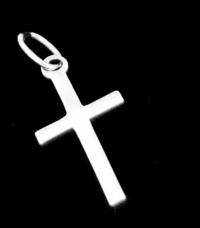Christian-Silver- Cross- Necklace