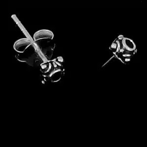 Round Hole in Square Peg Earrings