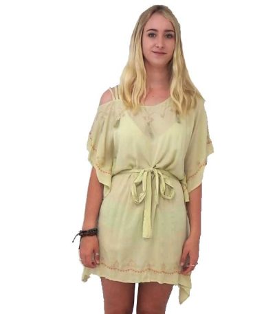 Beige Tassel Bohemian Top NZ