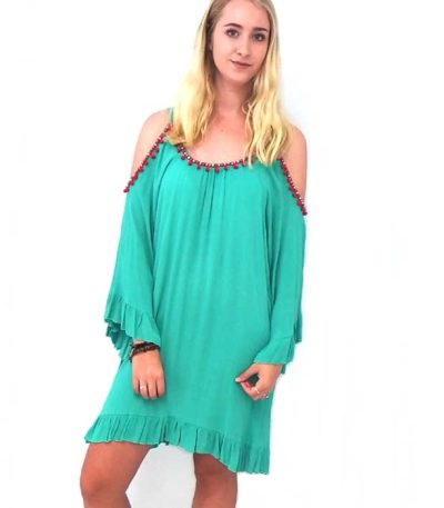 Crinkle Boho Gypsy Dress