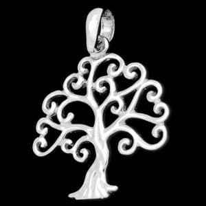 Spiral Tree Of Life Pendant Necklace