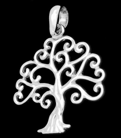 Spiral Tree Of Life Pendant Necklace