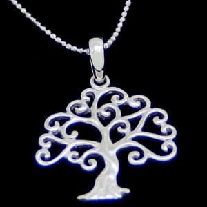 Tree Life Necklace-sterling silver