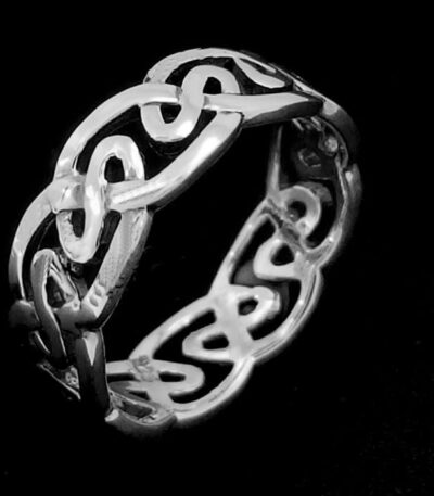 Silver-Celtic-Knot- Ring