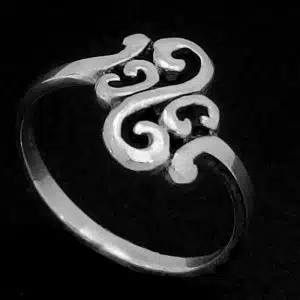 Girls-Spiral-Ring-Sterling Silver