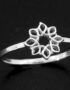 Silver Flower Ring NZ