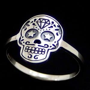 Silver Skull Ring NZ