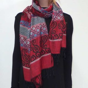 Boho Tribal Pashmina Scarf