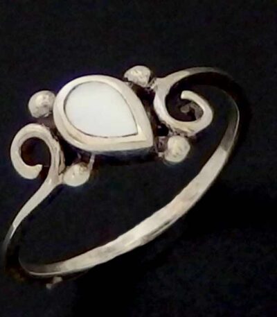Cheap Silver Shell Ring