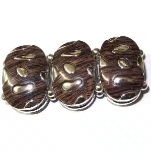 Brown stretch bracelet