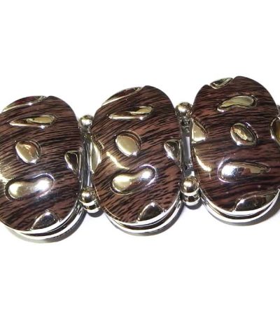Brown stretch bracelet