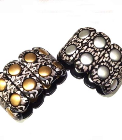 Wide Tribal Bracelet