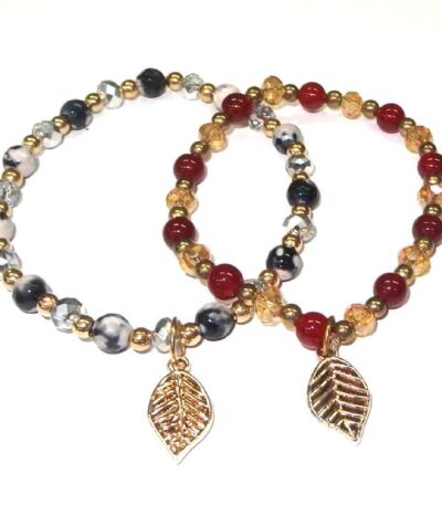 Leaf charm Bracelet