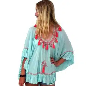 Summer Beach poncho top