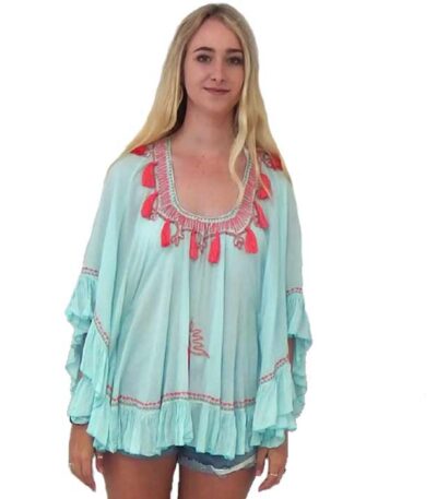 Beach poncho top