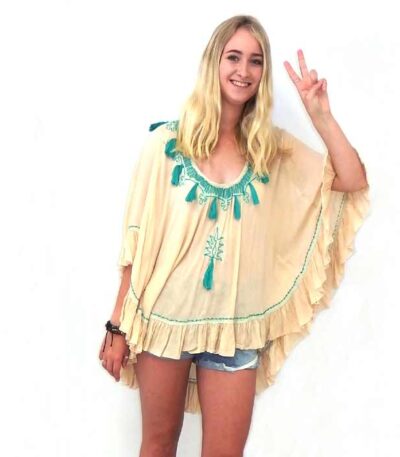 Summer Poncho Top