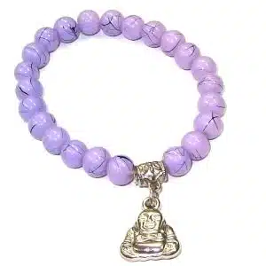 Glass Buddha Bracelet