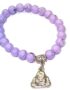 Glass Buddha Bracelet