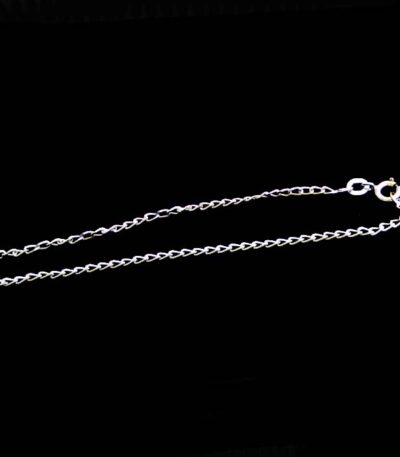 Delicate silver chain bracelet