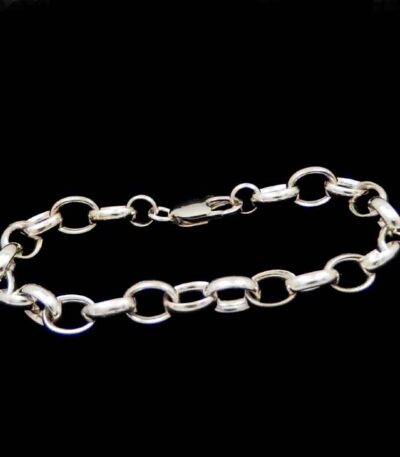 Sterling silver chunky bracelet