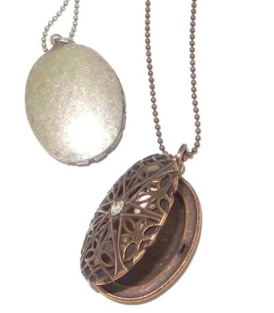 Filigree Locket Necklace