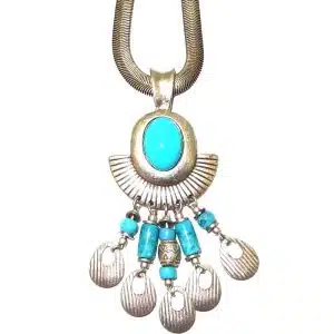 Stone Aztec necklace