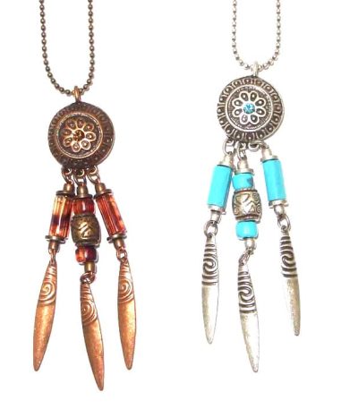 Bohemian Aztec necklace